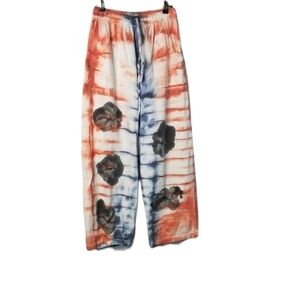 Good Karma tie dye floral pants